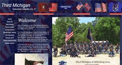 Desktop Screenshot of 3rdmichigan.com