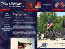 Tablet Screenshot of 3rdmichigan.com